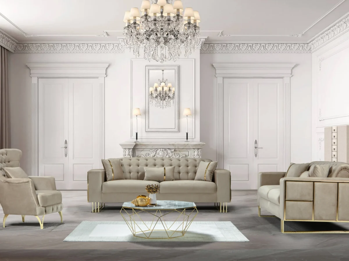 Ribello Sofa Set – Elegant Style, Comfort & Customizable Options