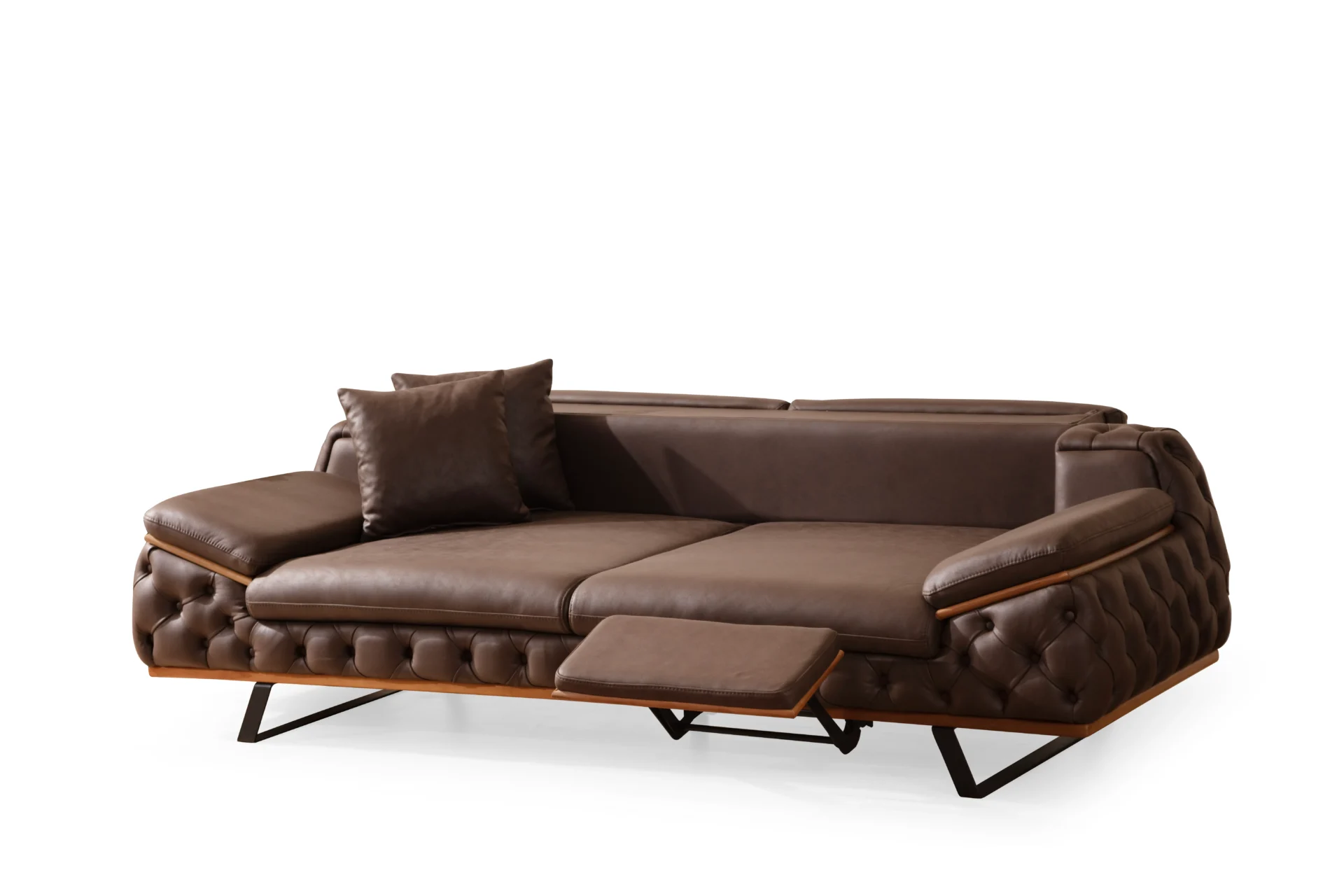 Sofa Infinity - 3-osobowa, nowoczesny design, luksusowy komfort, niestandardowe opcje tkanin - obrazek 7