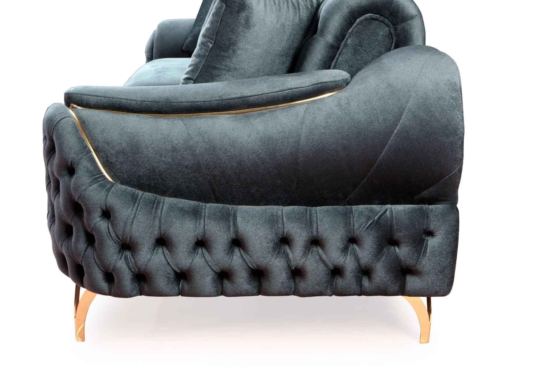 Bella Sofa - 3-Sitzer, modernes Design, luxuriöser Komfort, individuelle Stoffauswahl – Bild 9