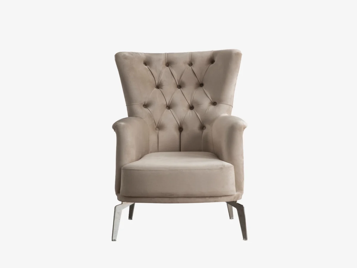 Porto Armchair – Elegant, Customizable Comfort for Home