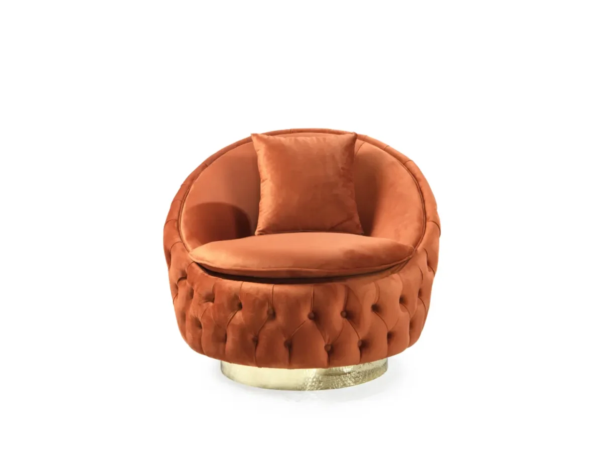 Lotus Armchair – Elegant, Customizable Comfort for Home