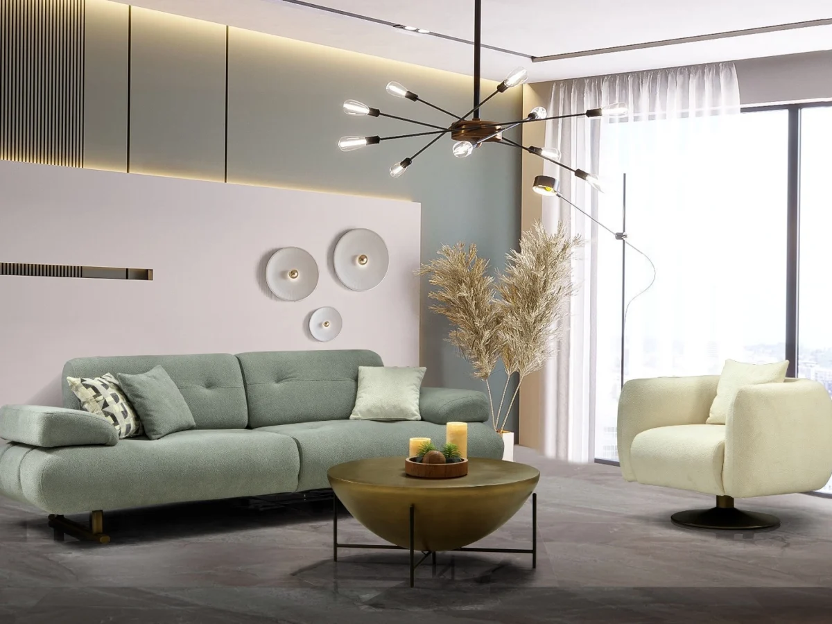 Sude Sofa Set – Elegant Style, Comfort & Customizable Options